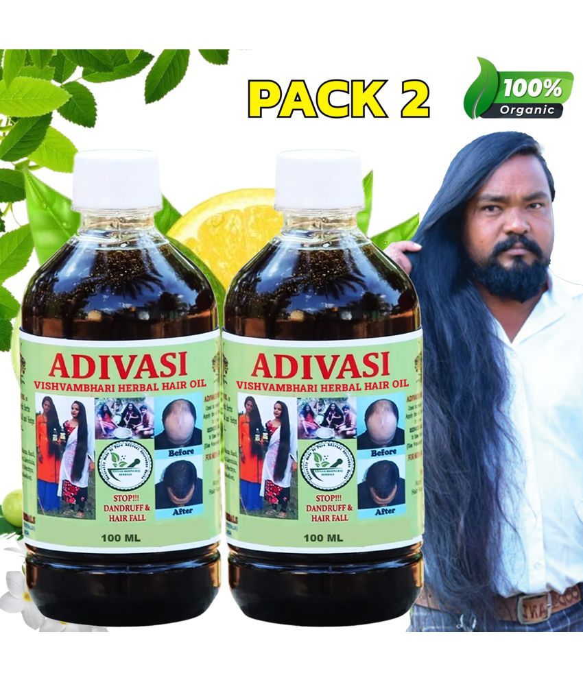     			Vishvambhari Hair Growth Bhringraj Oil 100 ml ( Pack of 2 )