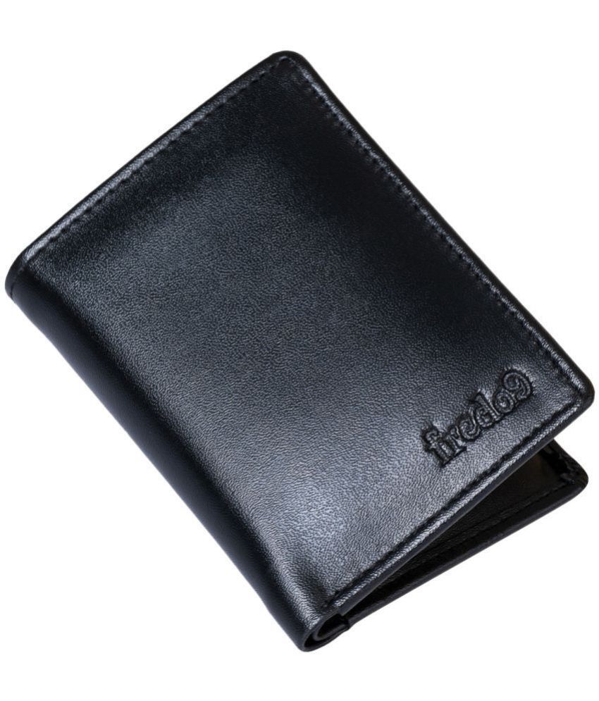     			INFINITRENZ Black PU Men's Two Fold Wallet ( Pack of 1 )