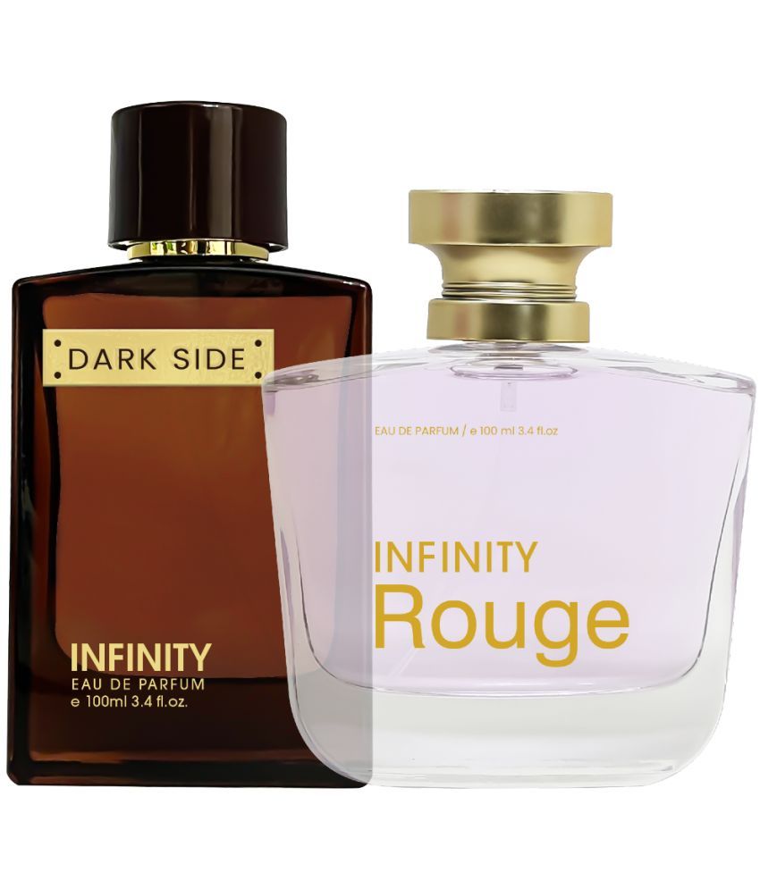     			Infinity Dark Side & Rouge Long Lasting Eau De Parfum Pack of 2