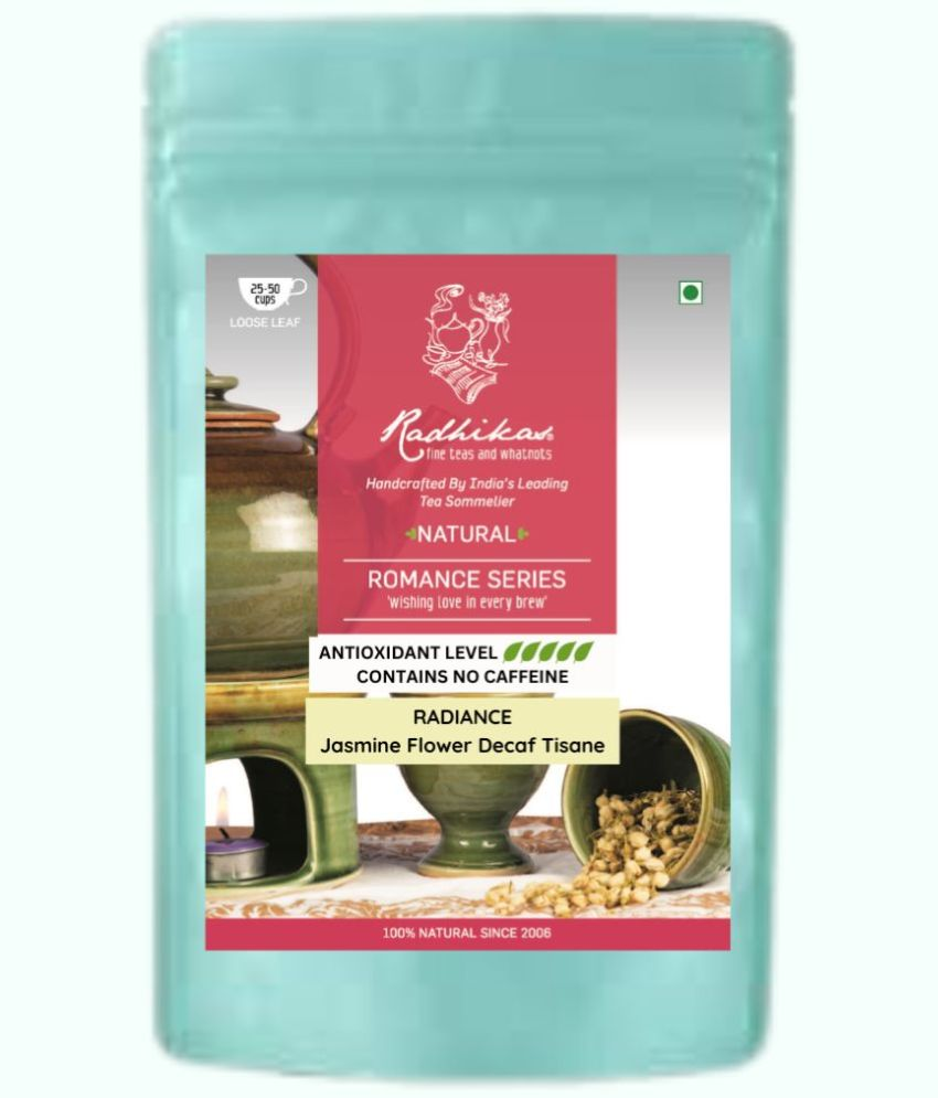     			RADHIKAS FINE TEAS AND WHATNOTS Jasmine Tea Loose Leaf 50 gm