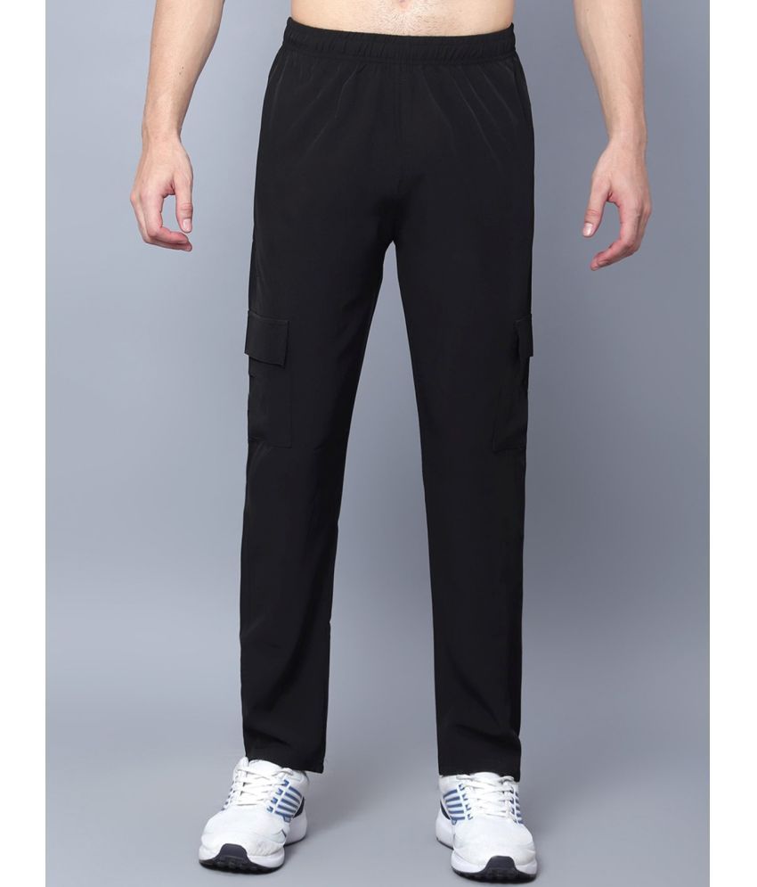     			PP Kurtis Black Lycra Men's Trackpants ( Pack of 1 )