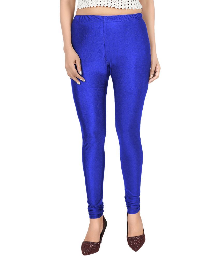     			Colorscube - Indigo Lycra Women's Leggings ( Pack of 1 )