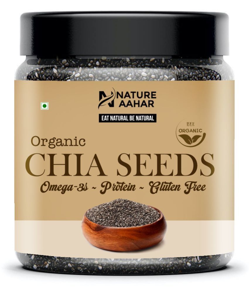     			Nature aahar Chia Seeds ( Pack of 1 )