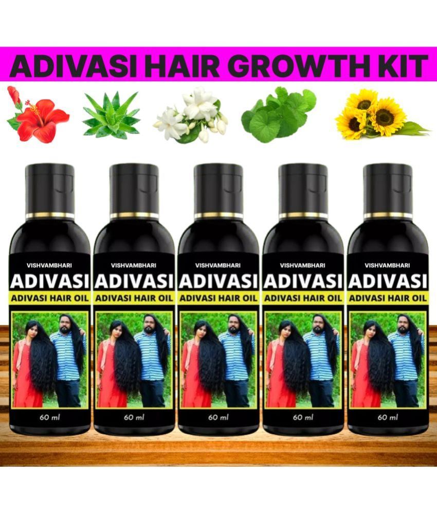     			Vishvambhari Anti Hair Fall Marula Oil 60 ml ( Pack of 5 )