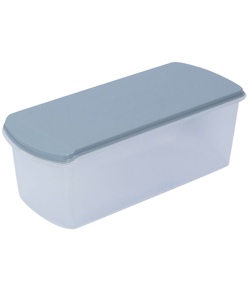     			gluamn Polyproplene Grey Bread Container ( Set of 1 )