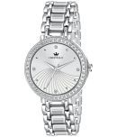 Crestello Silver Metal Analog Womens Watch