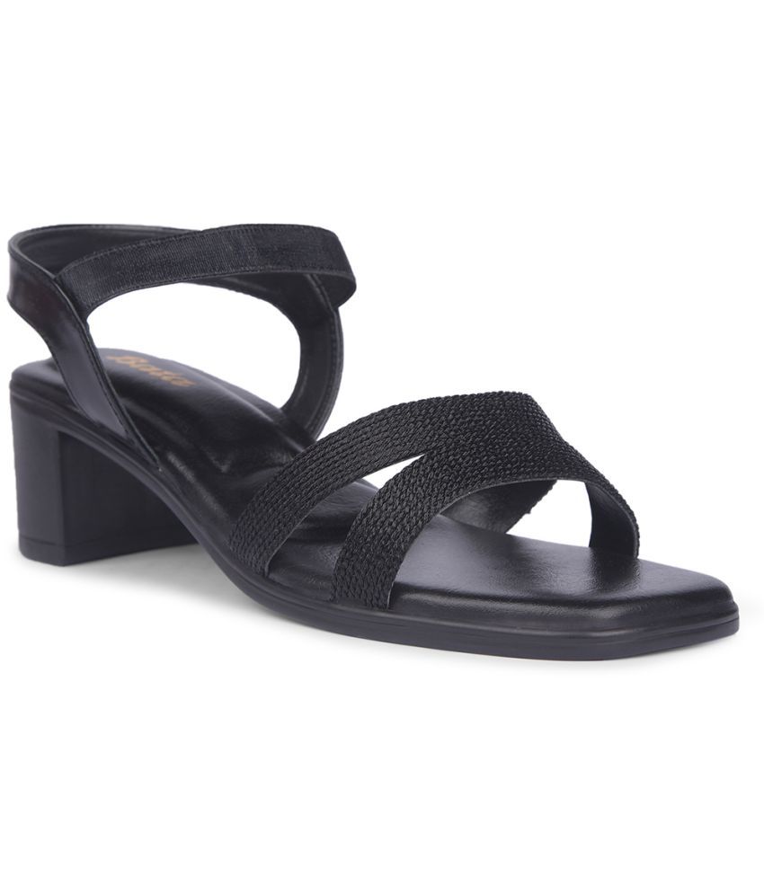     			Bata Black Women's Sandal Heels