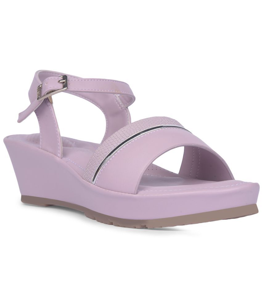     			Bata Comfit Purple Women's Sandal Heels