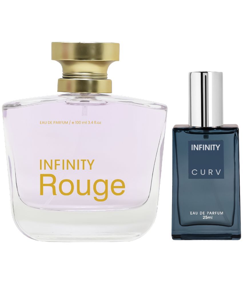     			Infinity Rouge 100ml & Curv 25ml Long Lasting Perfume