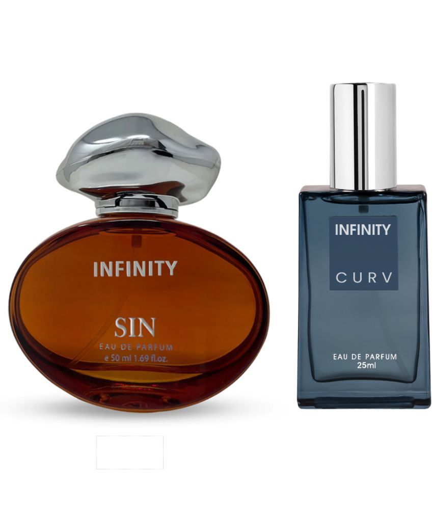     			Infinity Sin 50ml & Curv 25ml Long Lasting Perfume