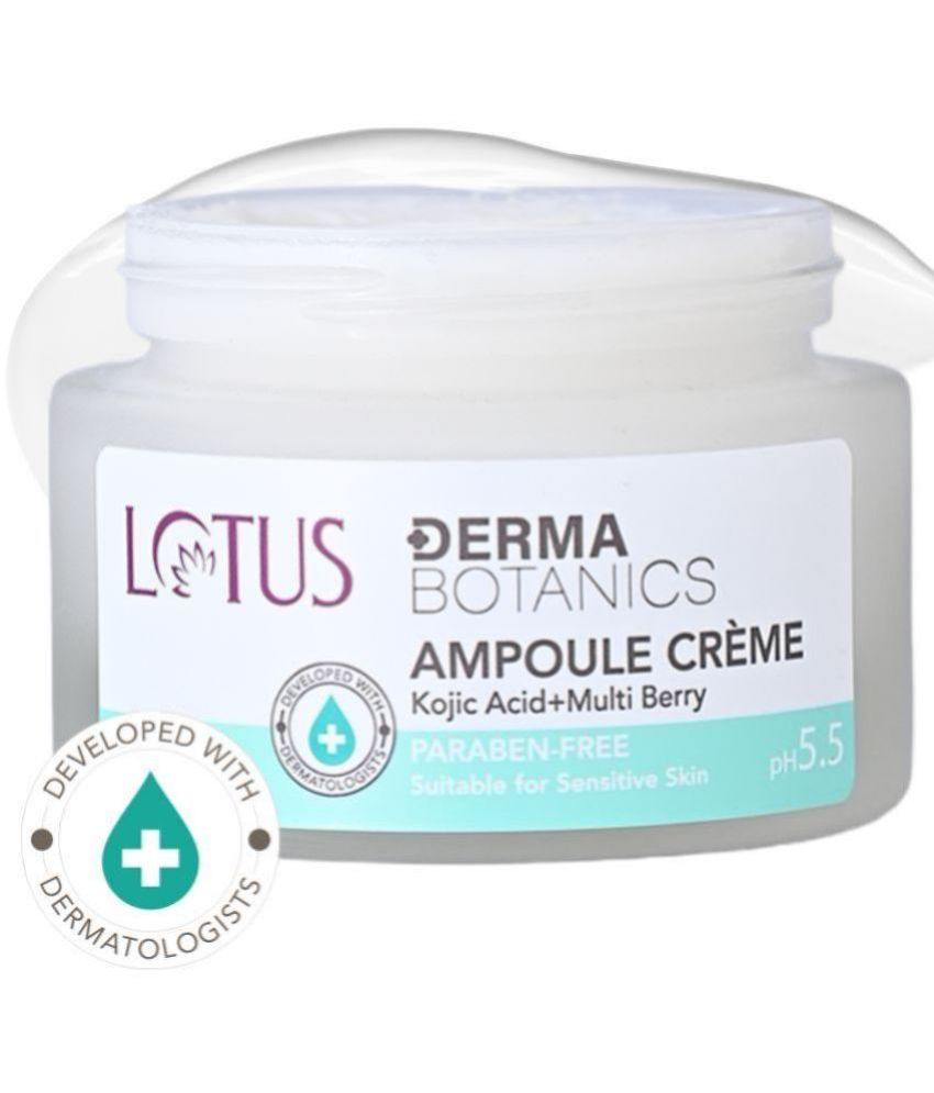     			Lotus DermaBotanics Kojic Acid + Multi Berry Ampoule Creme, pH5.5, For Sensitive Skin - 50g