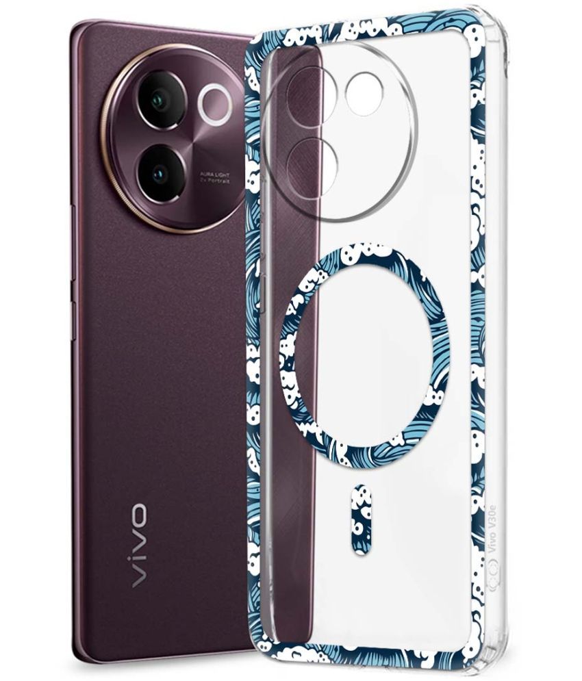     			NBOX Multicolor Printed Back Cover Silicon Compatible For Vivo V30e 5G ( Pack of 1 )