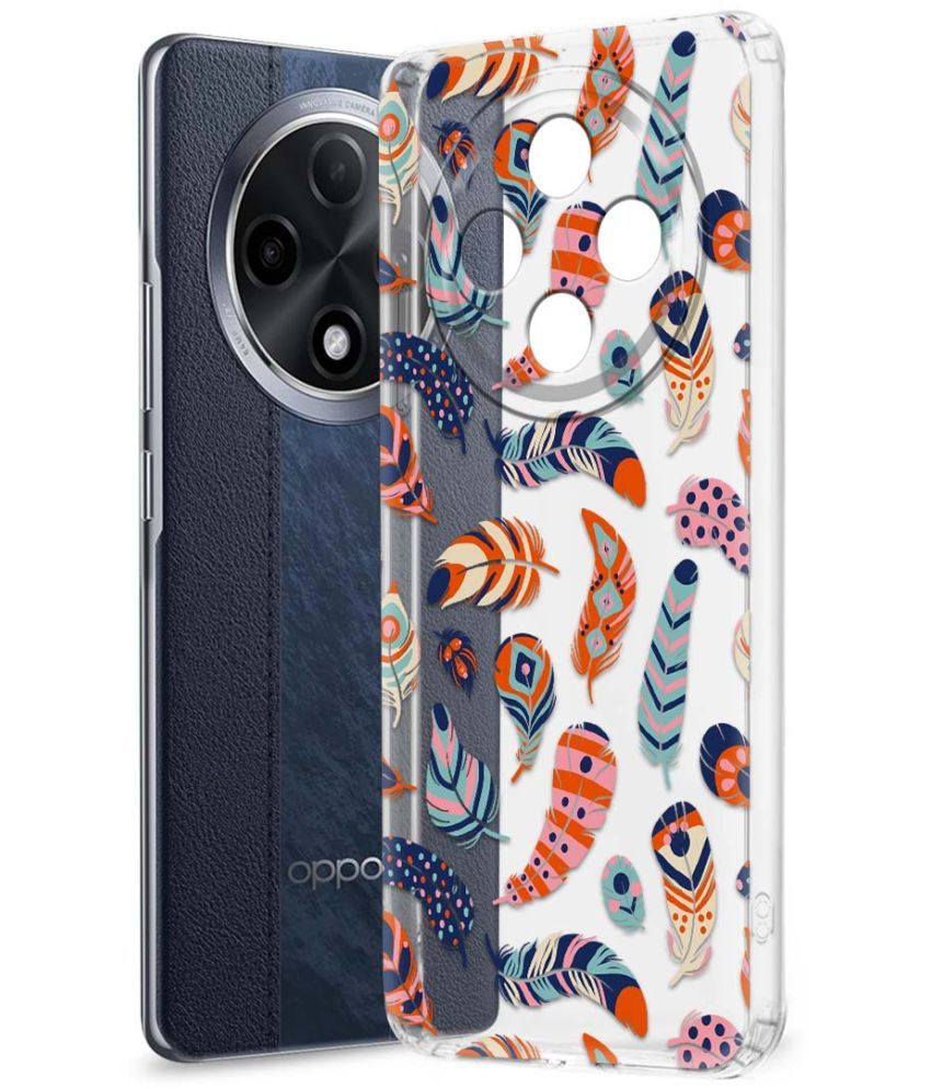     			NBOX Multicolor Printed Back Cover Silicon Compatible For Oppo F27 Pro Plus 5G ( Pack of 1 )