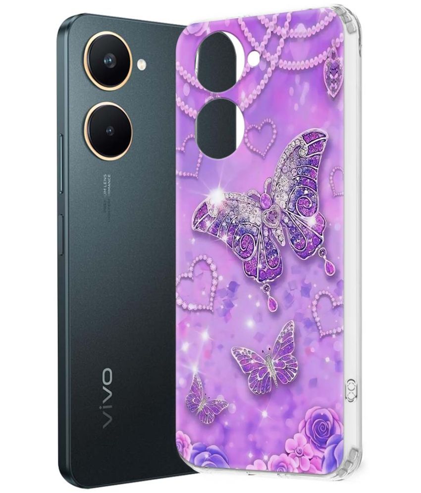     			NBOX Multicolor Printed Back Cover Silicon Compatible For Vivo Y18e ( Pack of 1 )