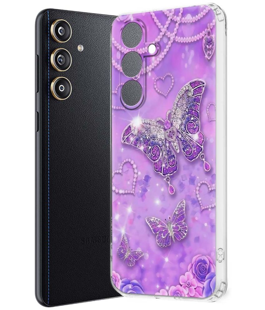     			NBOX Multicolor Printed Back Cover Silicon Compatible For Samsung Galaxy F55 5G ( Pack of 1 )