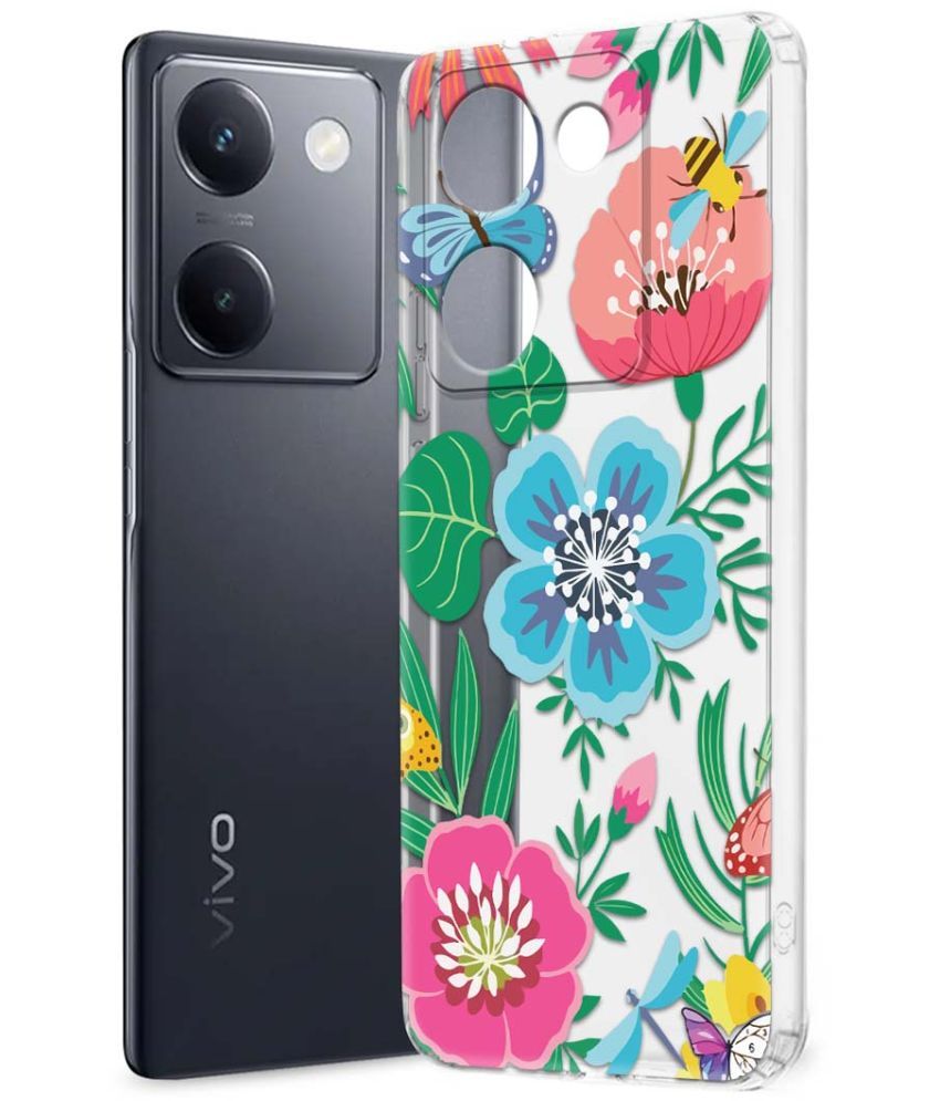     			NBOX Multicolor Printed Back Cover Silicon Compatible For Vivo Y200 Pro ( Pack of 1 )