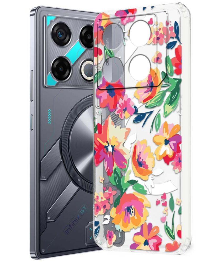     			NBOX Multicolor Printed Back Cover Silicon Compatible For Infinix GT 20 Pro 5G ( Pack of 1 )