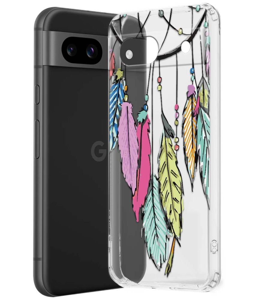     			NBOX Multicolor Printed Back Cover Silicon Compatible For Google Pixel 8a ( Pack of 1 )