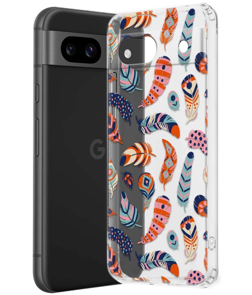     			NBOX Multicolor Printed Back Cover Silicon Compatible For Google Pixel 8a ( Pack of 1 )