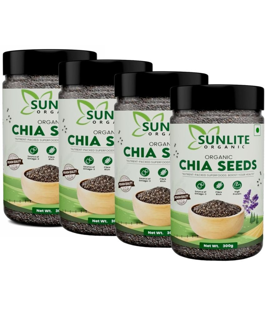     			Sunlite Organic Chia Seeds ( Pack of 4 )