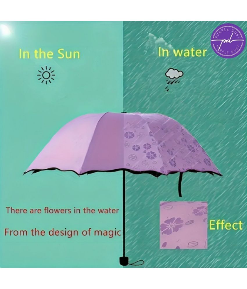     			purple dust Multi 3 Fold Umbrella