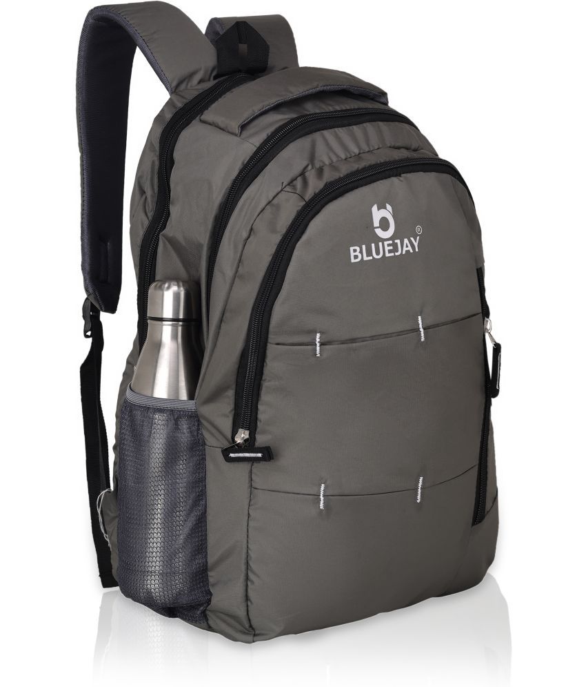     			Bluejay Grey Polyester Backpack ( 40 Ltrs )