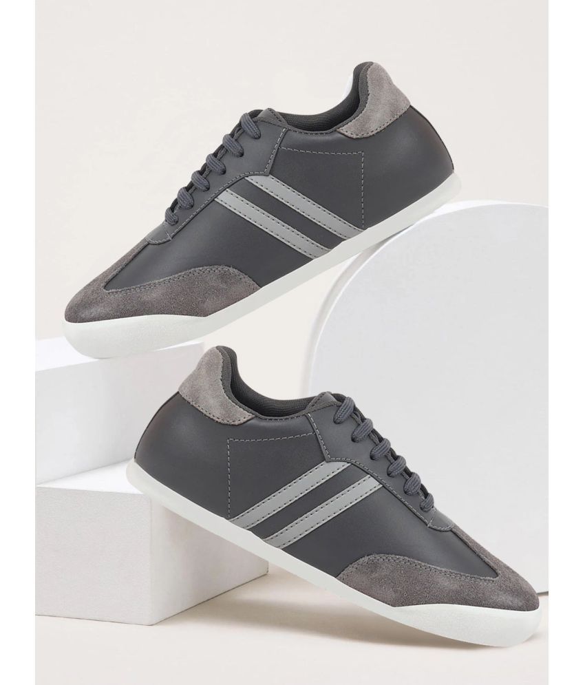     			Fausto Dark Grey Men's Sneakers