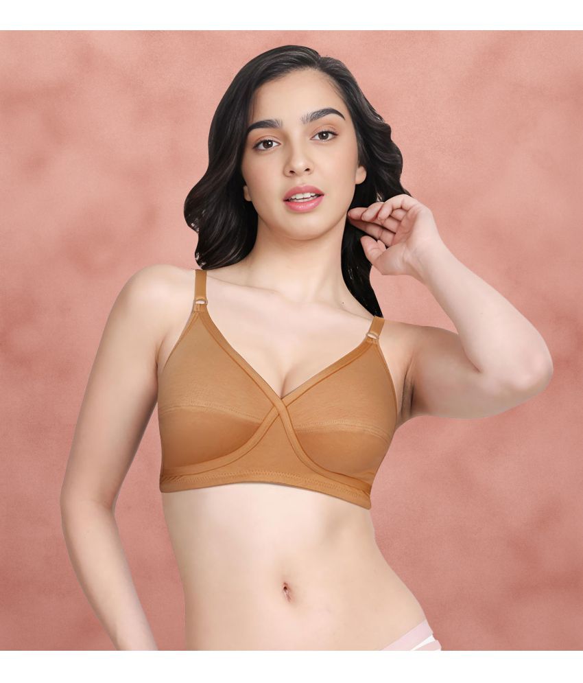     			Susie Cotton Non Padded Women's Everyday Bra ( Beige ) LB004-Fenugreek