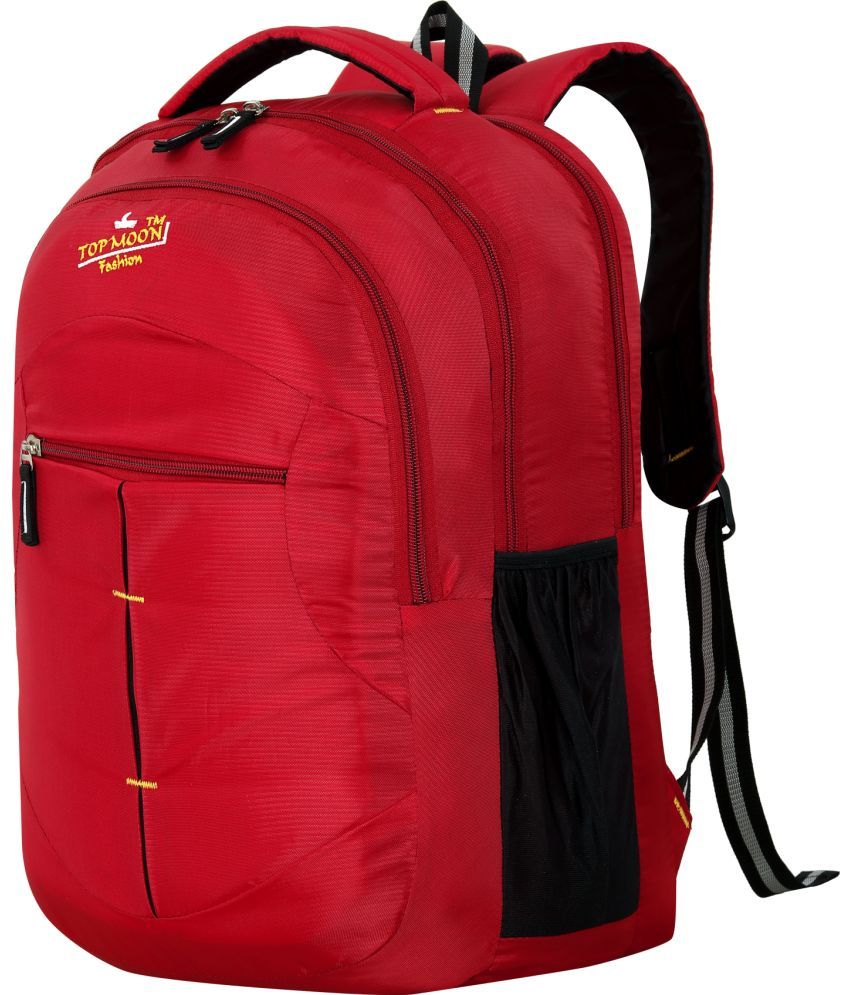     			topmoon fashion RED Polyester Backpack ( 40 Ltrs )