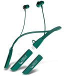 UBON CL 35 Bluetooth Bluetooth Neckband On Ear 100 Hours Playback Active Noise cancellation IPX4(Splash & Sweat Proof) Green