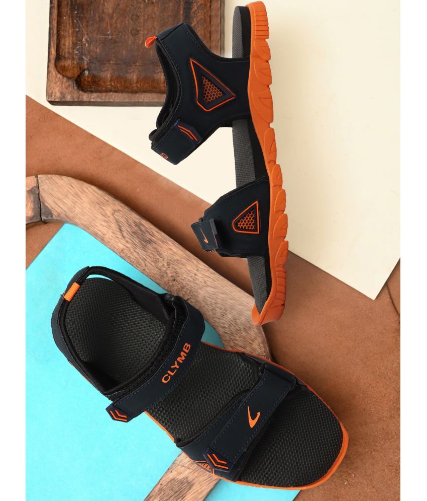     			Clymb - Orange Men's Sandals