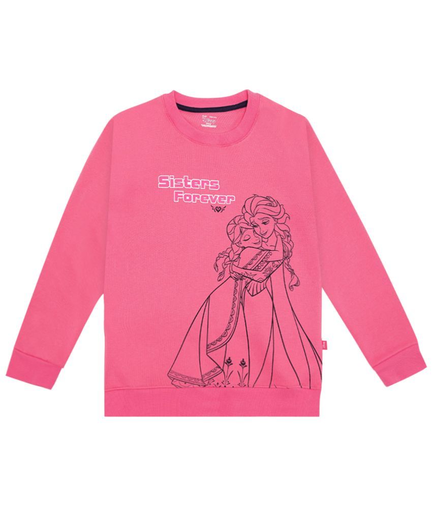     			Bodycare Girls Fleece Sweatshirt ( Pink )