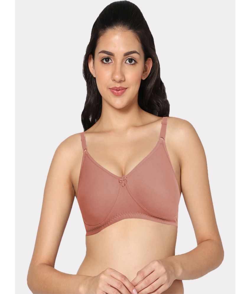     			IN CARE LINGERIE Beige Cotton Lightly Padded Women's T-Shirt Bra ( Pack of 1 )