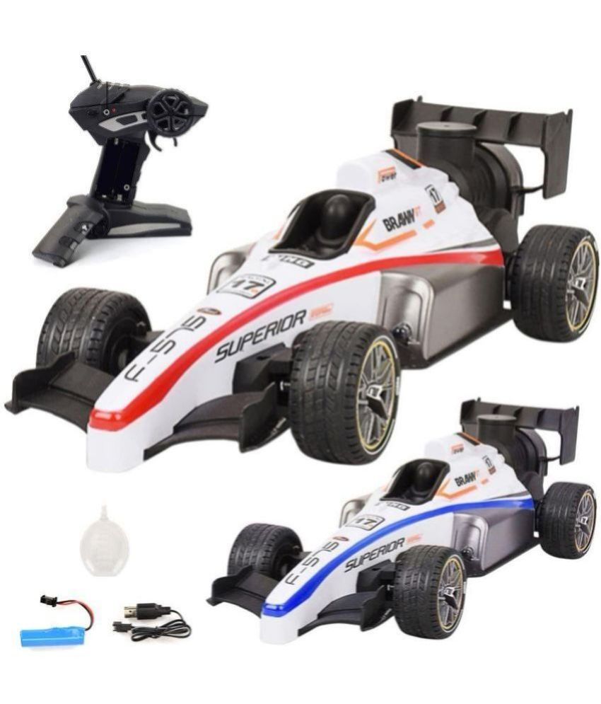     			RAINBOW RIDERS High Speed RC Car Remote Control 2WD F1 Car for Boys  Remote Car for Kids 5+ Years Scale 1:14 Big Formula Car with Light & Rechargeable