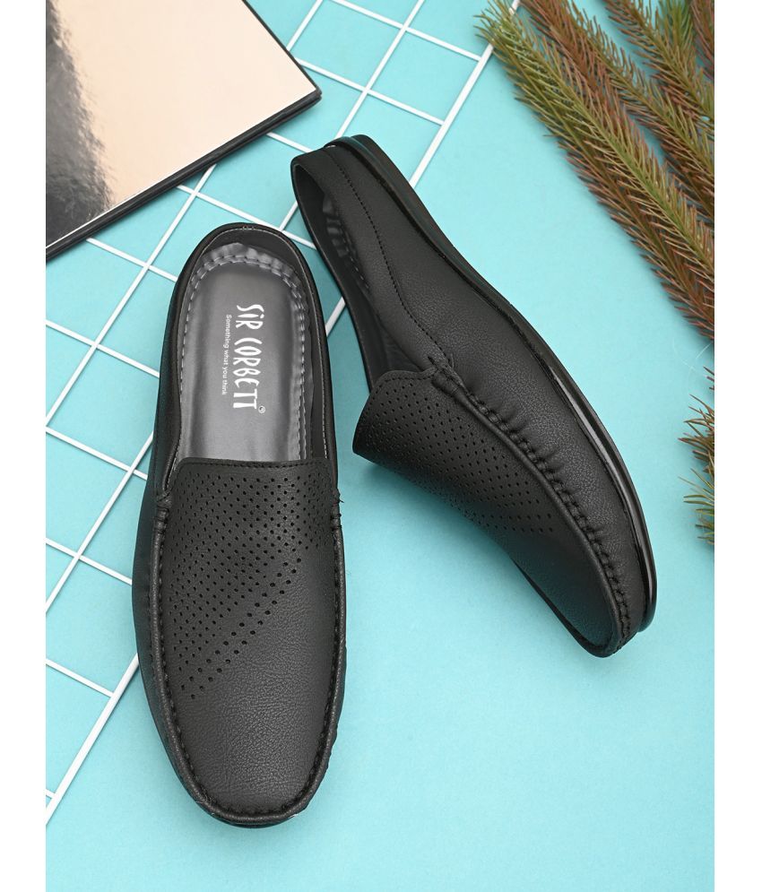     			Sir Corbett Black Men's Slip on