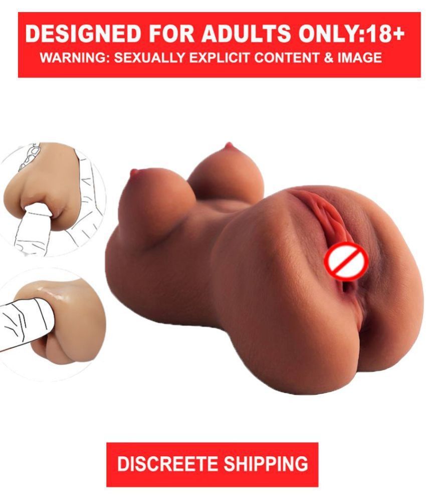     			1pc Pocket Pussy Male Masturbator 3D Realistic Textured Boobs Vagina And Tight nipple Sex Toys For Men Oral Sex Self Pleasure Stroker Vacuum Suction