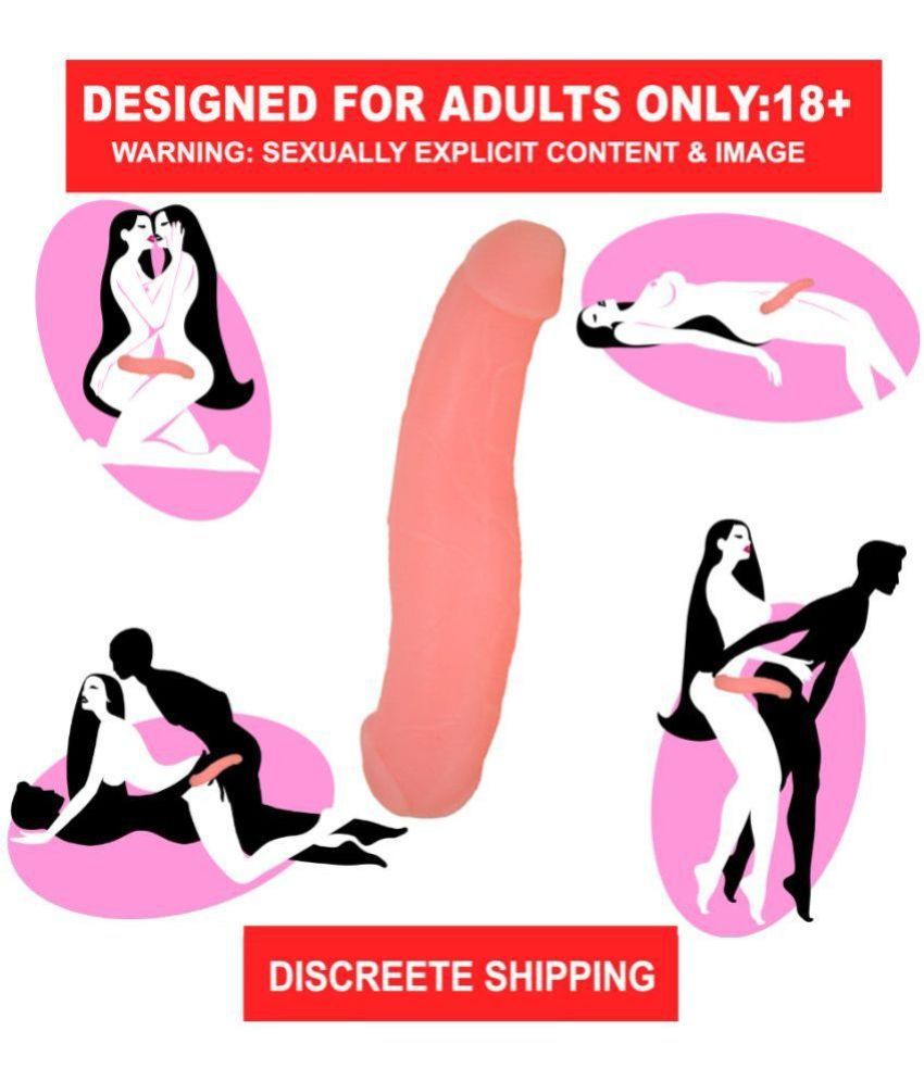     			Double Ended Dildo Realistic Dual Side Penis Liquid Silicone Long Anal Plug G-Spot Stimulation Prostate Massager Couple Lesbian Adult Sex Toy