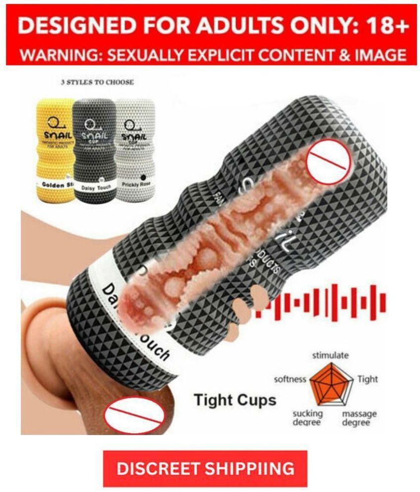     			Perfect Naughty Presents Snail Male Masturbation Cup Sex Toy