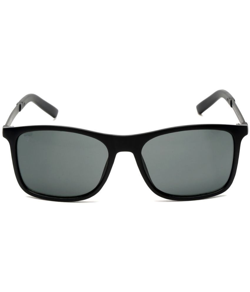     			Sunnies Black Square Sunglasses ( Pack of 1 )