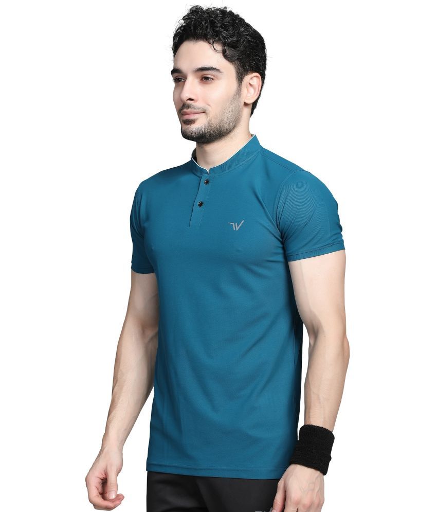     			WEWOK Polyester Regular Fit Solid Half Sleeves Men's Polo T Shirt - Multicolor ( Pack of 1 )