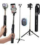 ZmiZc Bluetooth Selfie Stick ( Black )