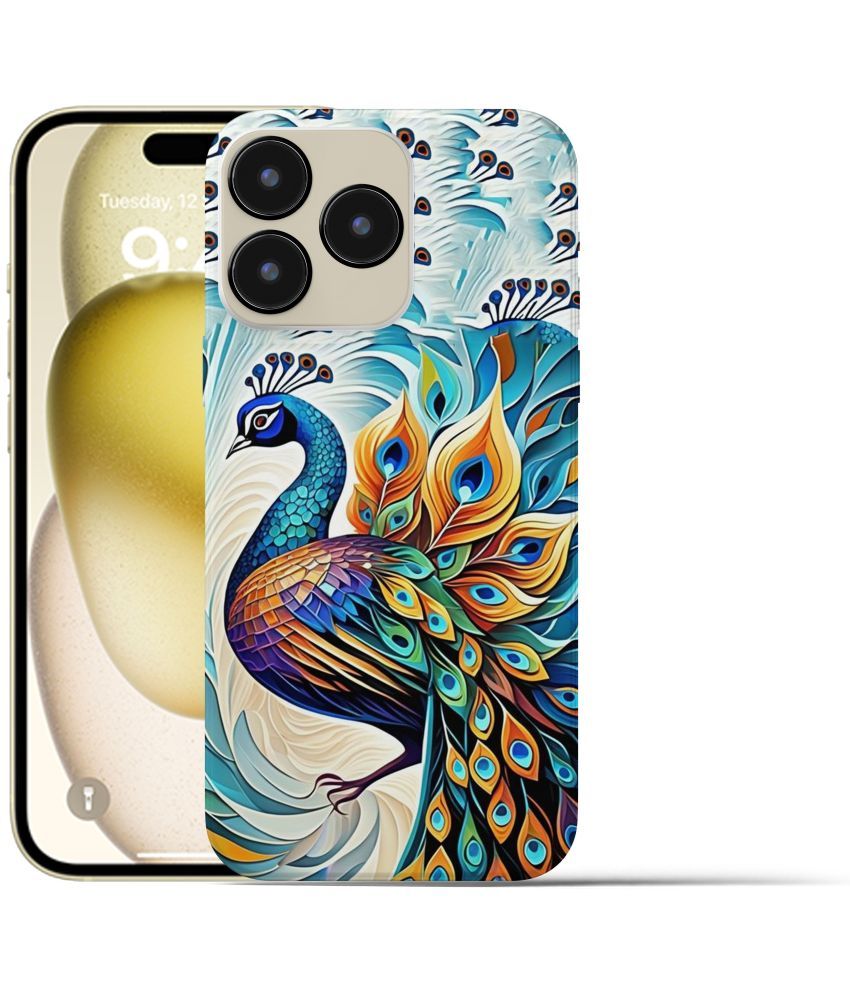     			Dimalo Multicolor Printed Back Cover Silicon Compatible For iPhone 14 Pro ( Pack of 1 )