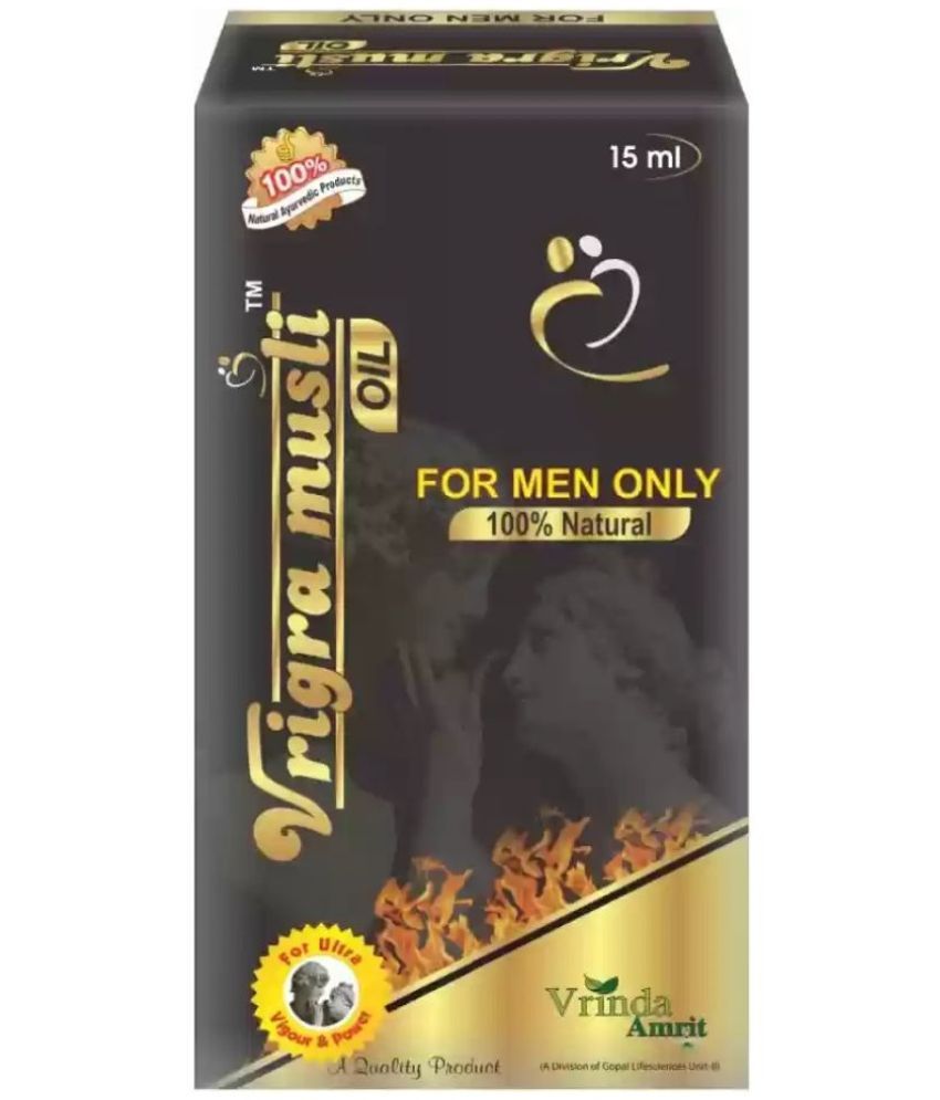     			Vrinda Amrit Vrigra Musli Oil Shilajit Capsule 15 ml Pack of 1