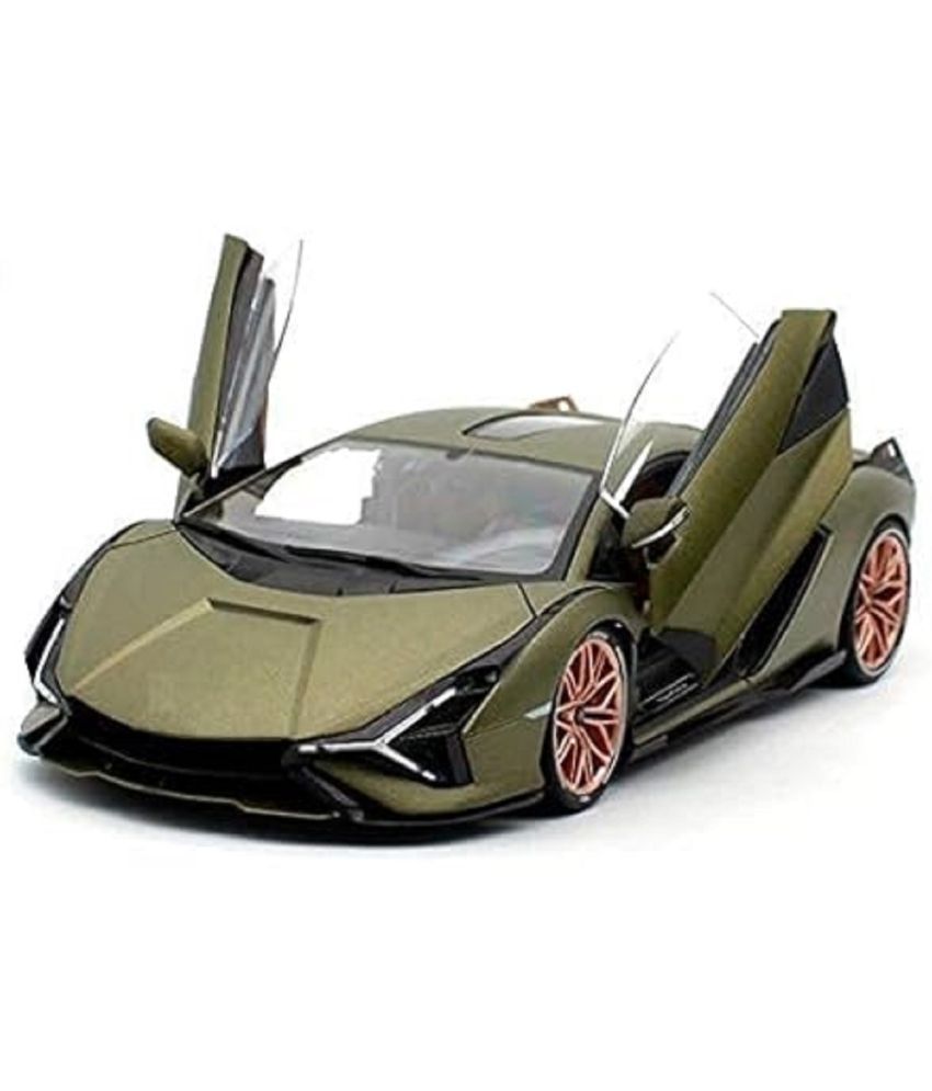     			FEDIFU  Alloy Metal Pull Back Die Cast Car 1:32 Lamborgini Miletry Diecast Metal Pullback Toy Car With Openable Doors & Light, Music Boys Gifts Toys For Kids