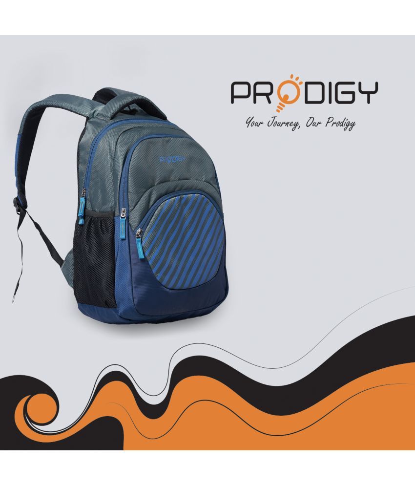     			Prodigy Blue Polyester Backpack ( 30 Ltrs )