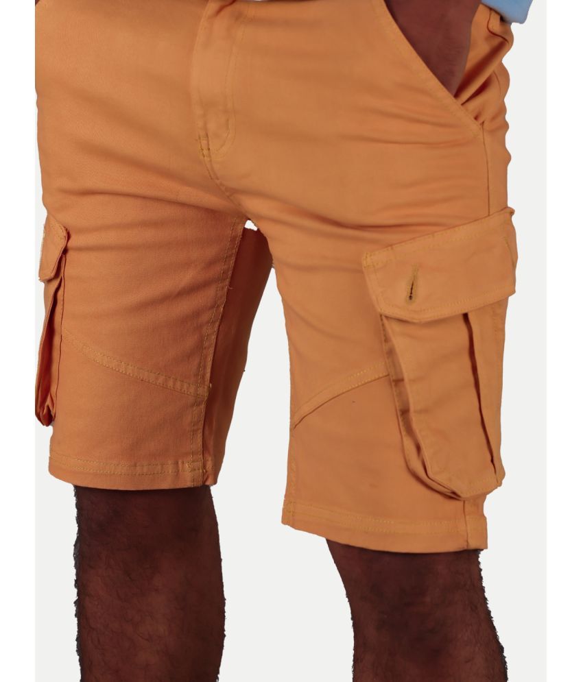     			Radprix Beige Cotton Men's Cargos ( Pack of 1 )