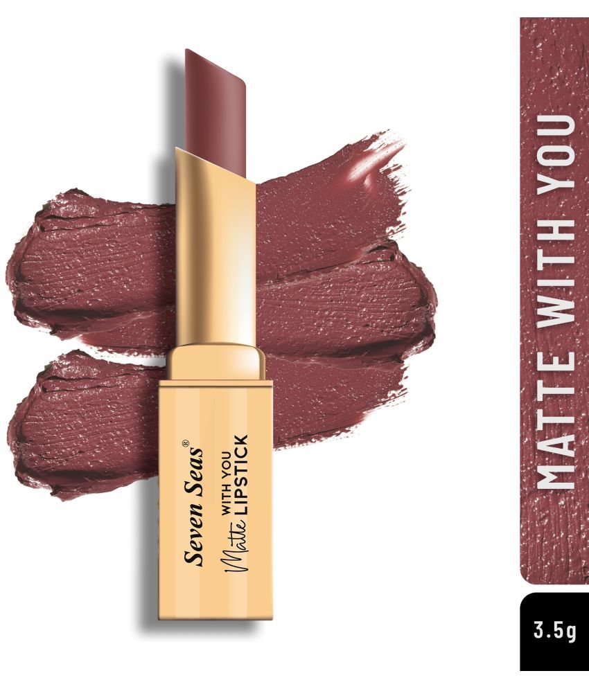     			Seven Seas Long Lasting | Matte Finish | Longwear | Matte With You Lipstick (Nutmeg 3.5g)