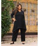 PrettyPlus by Desinoor.com Black Solid Pant Top Set