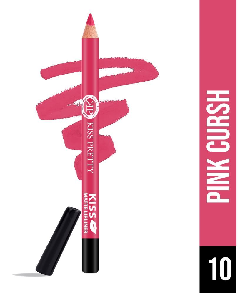     			KISS PRETTY Kiss Lips Lip liner Lip Liner Pencil Hot Pink 2