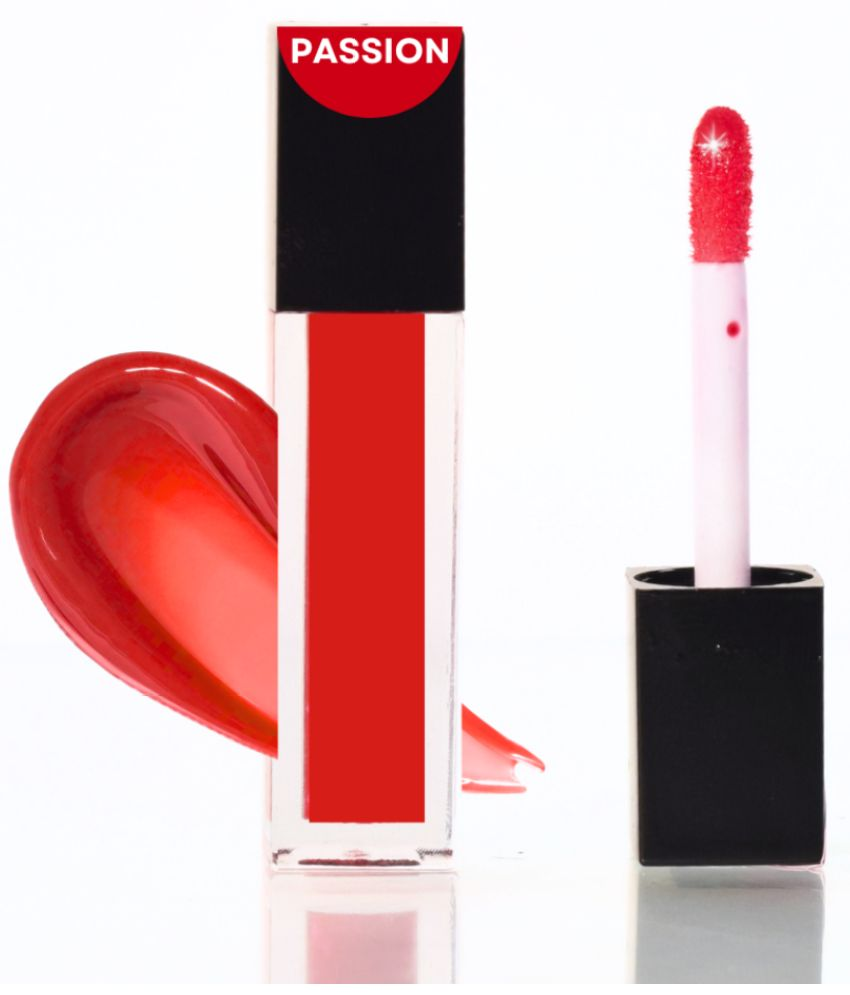     			M&U Red Glossy Lip Gloss 5g